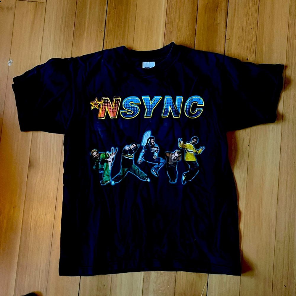 **NSYNC t-shirt black youth xl